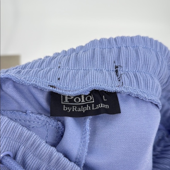 Polo Ralph Lauren Jogger Sweatpants Size L Multicolor Logo Zipper Pockets - Picture 2 of 10